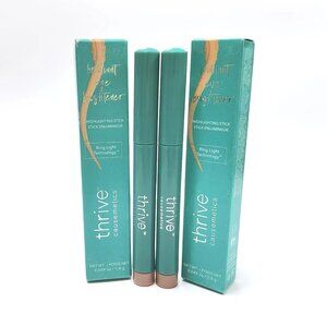 2Pcs:(Aurora)Thrive Causemetics Brilliant Highlighting Stick Eye Brightener/New